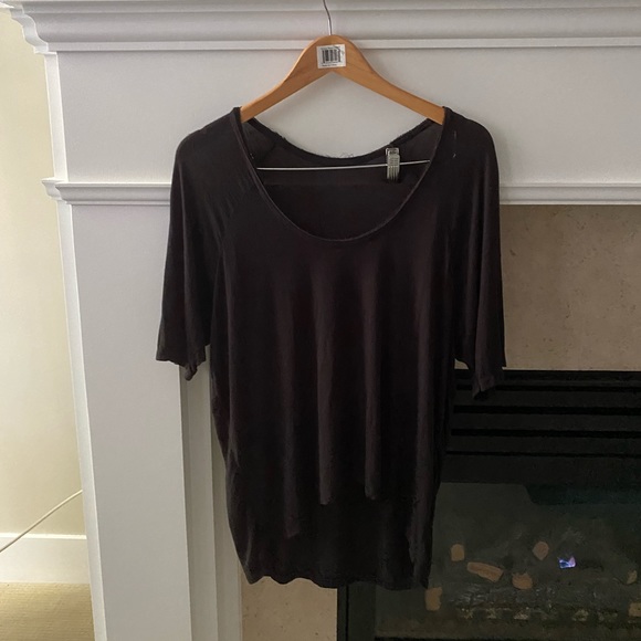 3 FOR $45 Brandy Melville Flowy Black Tshirt